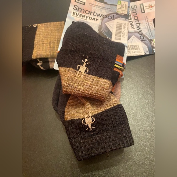 SMARTWOOL | 2 Pair Unisex Merino Wool Everyday Socks Size Medium - Picture 3 of 6